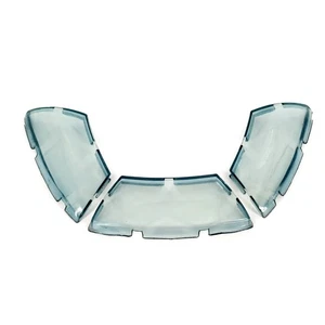 1987 GI Joe Defiant Space Shuttle Booster Windschutzscheibe Baldachin Menge 3 zerkratzt - Bild 1 von 9