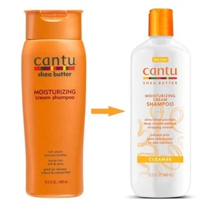 Cantu Shea Butter Moisturizing Cream Shampoo, Deep Cleansing 400 ml - Bild 1 von 1