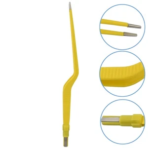 Non-Stick Bayonet Bipolar Forceps 20cm (2mm) Reusable European Fitting EL-117 - Picture 1 of 3