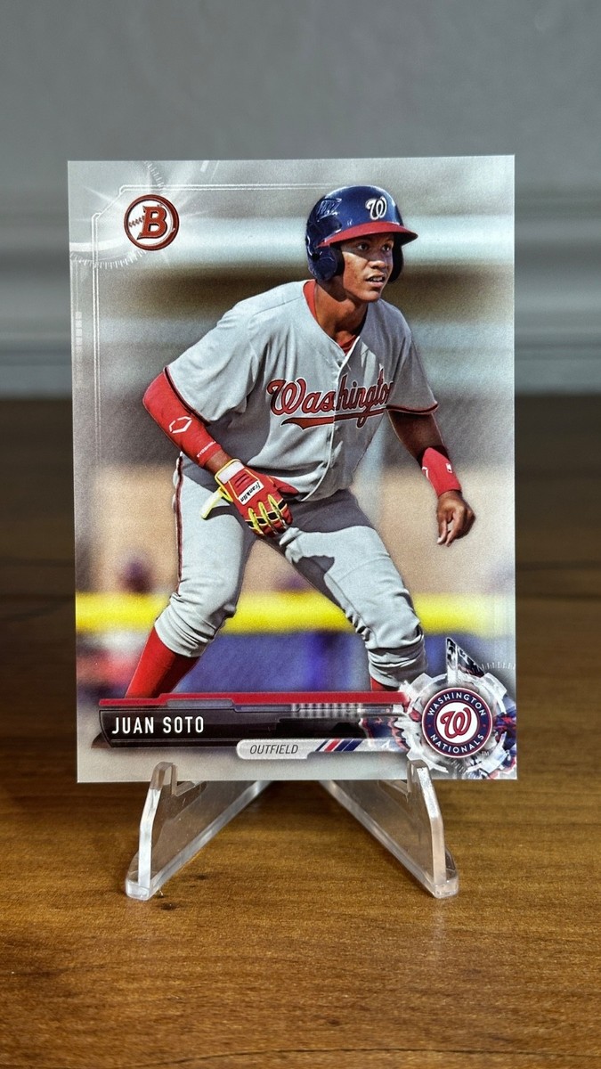 Bowman Juan Soto Baseball 2017 Season Sports Trading Cards