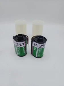 Fujicolor Super HQ ISO 200 35mm 24 Exposure, Discountinued - 2 Rolls - Picture 1 of 3