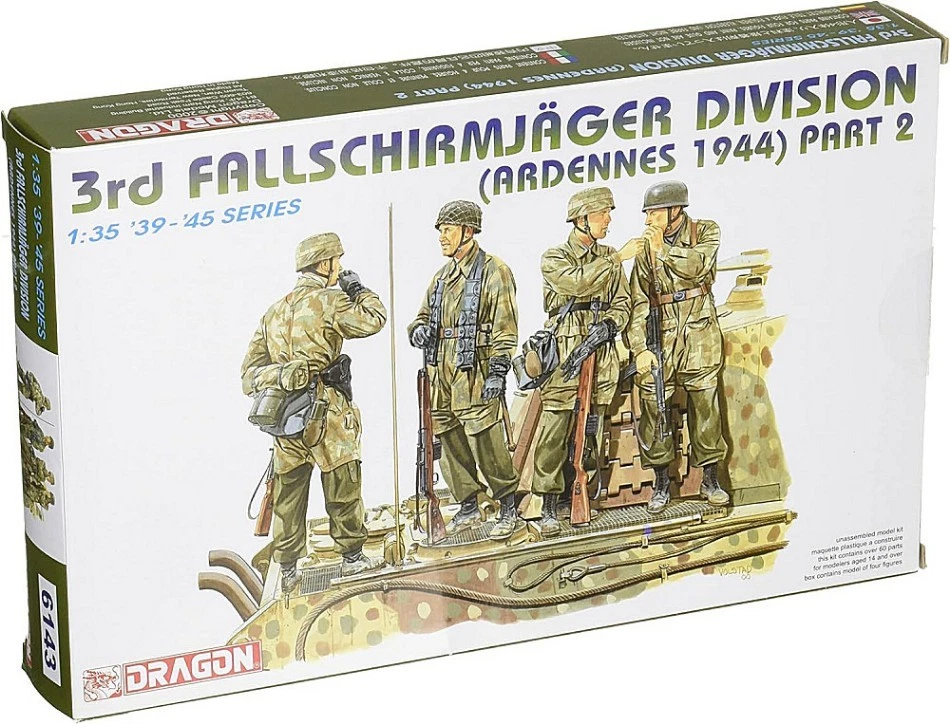3rd FALLSCHIRMJAEGER DIV.KIT 1:35 - Immagine 1 di 1