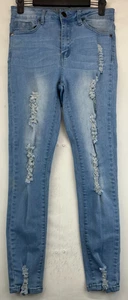 V.I.P. Jeans - Junior Größe 5/6 - blau - Skinny - distressed - Stretch (3981) - Bild 1 von 19