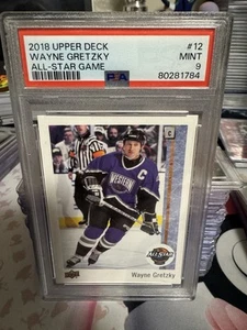 2018 Upper Deck Wayne Gretzky All Star Game Fan Fest SSP PSA 9 POP 1 NONE HIGHER - Picture 1 of 2