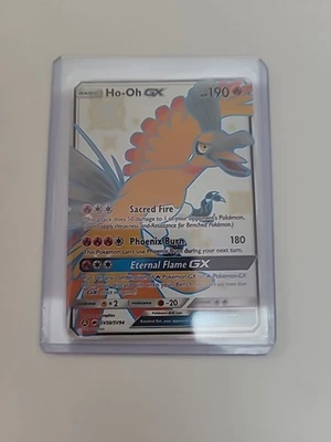 Pokemon Ho-Oh GX Hidden Fates Shiny Vault SV50/SV94 SM Shiny Holo Rare NM - Image 1 of 4