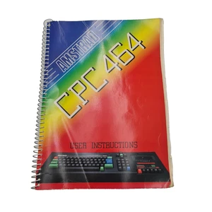 Amstrad CPC 464 User Instruction Manual Book Ring-bound 1984 - Afbeelding 1 van 8
