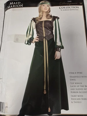 Forum 女式 Maid Marion 服装 L 码 — 第 1/4 张图片