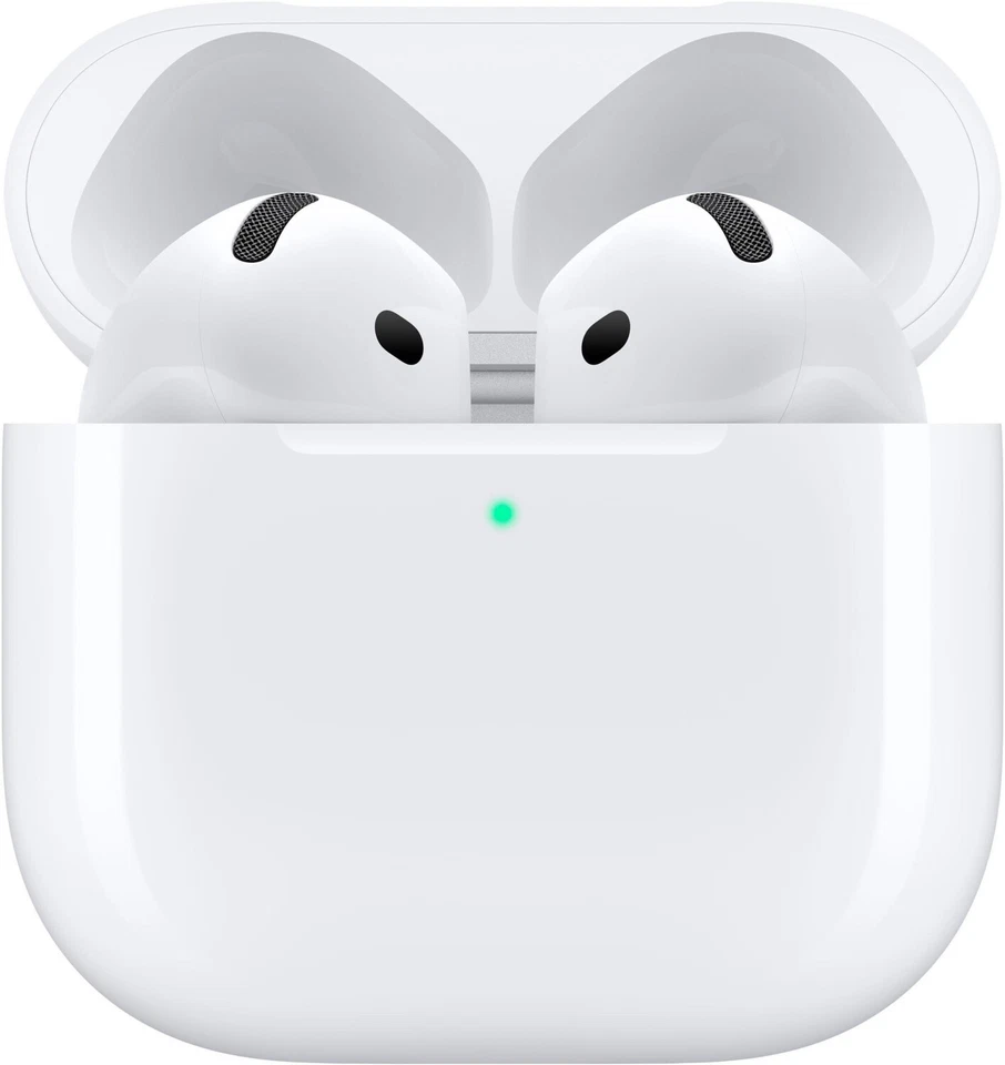 APPLE AirPods 4 Bluetooth Ohrhörer mit Mikrofon MXP63ZM/A weiß B-Ware - Bild 1 von 2