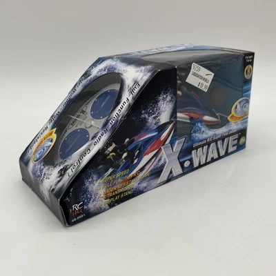 Radio Shack X-Wave Ultimate R/C Super Fast Jetski Water Resistant New Sealed - Image 1 of 4