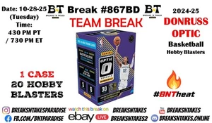Milwaukee Bucks 2024-25 Donruss Optic Basketball Blaster Case Break #867BD - Bild 1 von 1