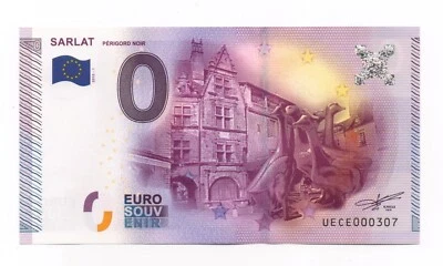 UECE / SARLAT (fauté) 6 OIES / BILLET SOUVENIR 0 € / 0 EURO BANKNOTE 2015-1A - Photo 1/2