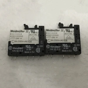 2pz FINDER RSS113024 Relè 24VDC con presa TIPO 93.11.0 - Foto 1 di 1