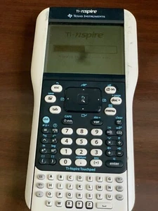 Texas Instruments TI-Nspire Touchpad Graphing Calculator Used Tested Blue White - Picture 1 of 12