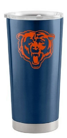 Chicago Bears 20 oz Stainless Steel Insulated Ultra Travel Tumbler Mug Cover