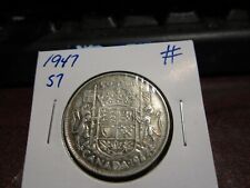 1947 - S7 - Canada silver 50 cent - Canadian half dollar