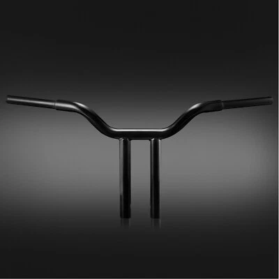 Black 14" MX-T Bars Handlebar Fit For Harley Softail Sportster Dyna Wide Glide - Image 1 of 4