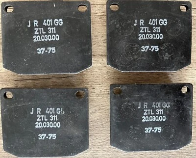 Pastillas de freno de disco delanteras nuevas Maserati Bora vintage en caja hechas en Canadá! Foto 1 de 4