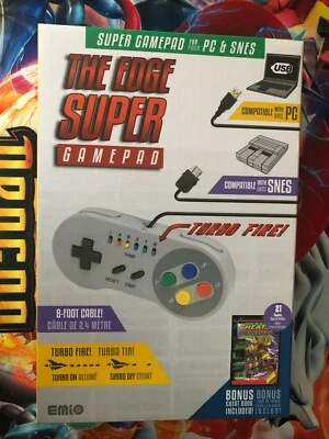 Emio The Edge Super Gamepad for SNES and PC - Brand New | Factory Sealed - Image 1 of 2