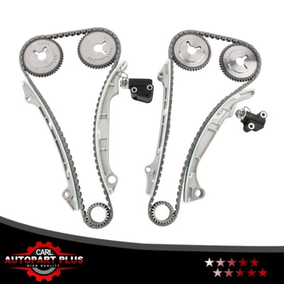 Kit de cadena de distribución compatible con Infiniti QX56 para Nissan Armada Pathfinder Titan Foto 1 de 4