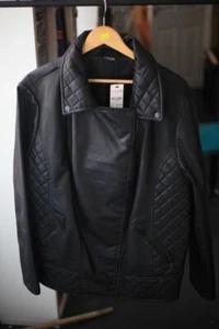 Brand New Yours Faux Leather Jacket - Picture 1 of 6