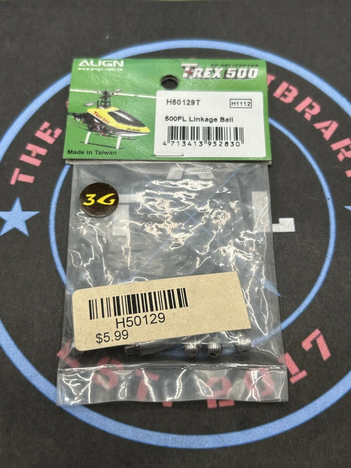 Align. T-Rex 500. H60129T. 500FL Linkage Ball - Image 1 of 1