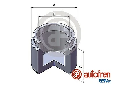 AUTOFREN SEINSA D025446 Piston, brake caliper for MITSUBISHI - Image 1 of 1
