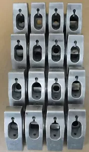 GM 19210729 Aluminum Rocker Arms, SB Chevy Guided, 1.60 Ratio, 3/8" Stud, 16 Pcs - Picture 1 of 4