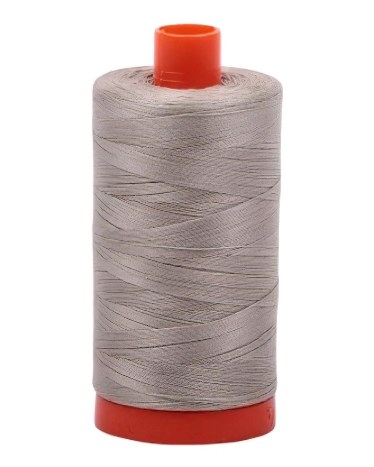Aurifil Light Gray 50 wt Cotton 1422 yd - Image 1 of 1