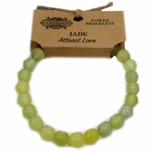 Power Bracelet - Jade - Attract Love - Brand New - Picture 1 of 1