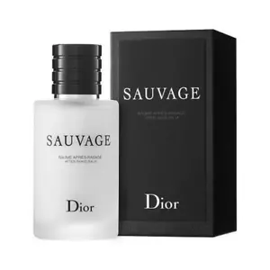 CHRISTIAN DIOR SAUVAGE 100ML BALM AFTERSHAVE BRAND NEW & SEALED FREE P&P - Picture 1 of 3