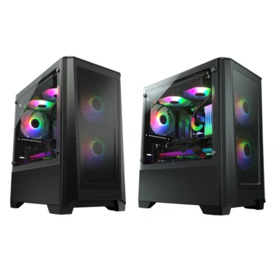Fast Gaming PC Intel Quad Core Computer 4GB Ram 500GB HDD + 2GB Graphics HDMI - Image 1 of 4