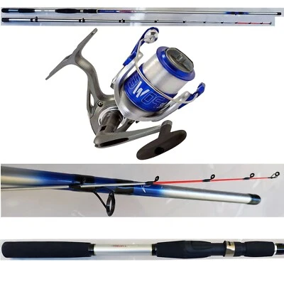 Canna Bolentino seppia Metri 3,00 Az 200 Gr.+ Mulinello 5000 Pesca Barca Mare - Immagine 1 di 3