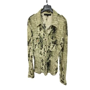 Isabel Marant Kaki Python Shirt Gr. 38 passt S - Bild 1 von 4