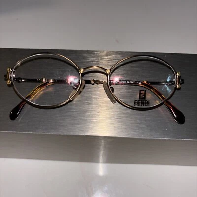 Nuevas Gafas Fendi F64 Fendi De Colección C Ciruela 48-18mm Hechas en Italia Foto 1 de 3