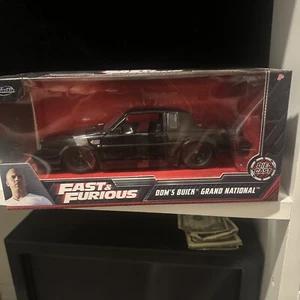 JADA Fast And Furious Dom's 1987 Buick Grand National 1:24 Diecast Car - Picture 1 of 3