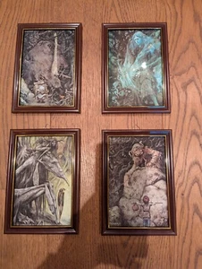 Brian Froud framed art bundle. 4 small pictures. Fantasy creatures - Picture 1 of 6