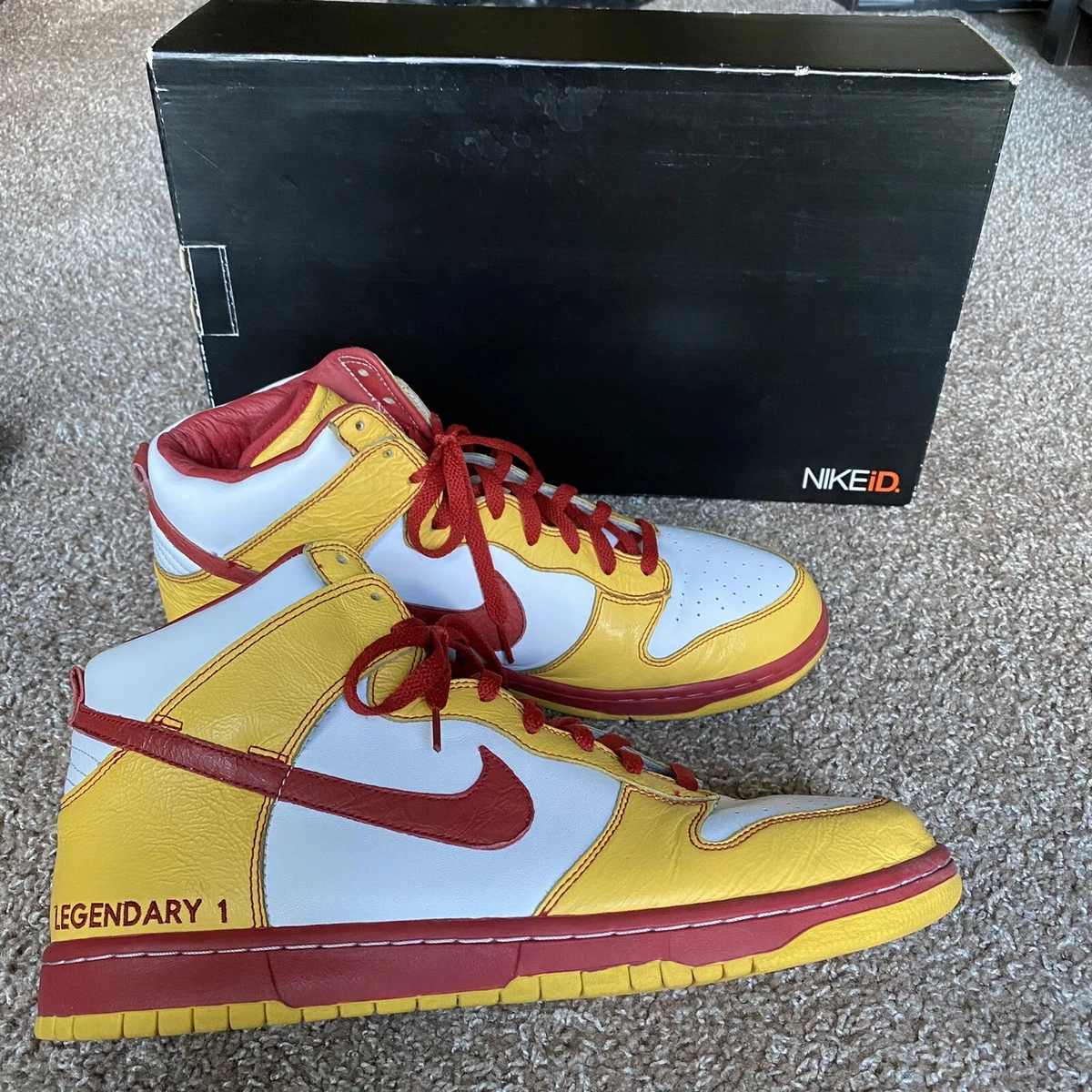 Preços baixos em Nike Dunk High Premium Yellow | eBay
