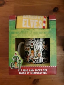 Elf Coffee Mug And Socks Set - Foto 1 di 5