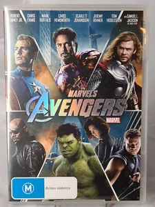 The Avengers DVD Chris Hemsworth Mark Ruffalo Robert Downey Jr Marvel - Picture 1 of 2