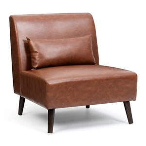 Oversized Accent Comfy Chair for Bedroom Living Room Reading Chair Mid Century - Picture 1 of 11