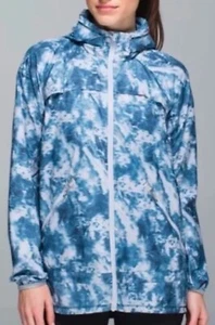 Lululemon Women’s Miss Misty Jacket II Tie Dye Hooded Lightweight sz 8 - Picture 1 of 2