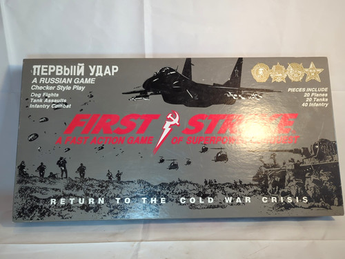 Rare First Strike Board Game ~ By Sun Games Made In USA | eBay