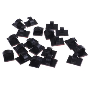 20Pcs Lf-Adhesive Wire Tie Cable Clamp Clip Holder For Car Dash Cam ne - Photo 1/9