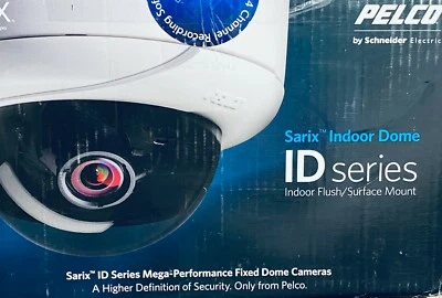 Pelco IDS0C12-1 Sarix 2.8-12mm Network Flush Dome Security Camera .5MP - Image 1 of 3