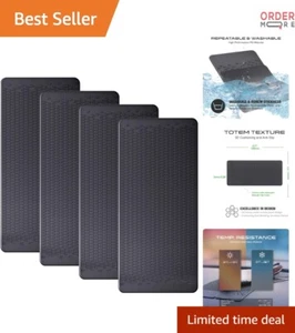 Car Dashboard Non Slip Mat 4 Pack Anti Slip Gel Pad for Phone Keys GPS - Picture 1 of 11