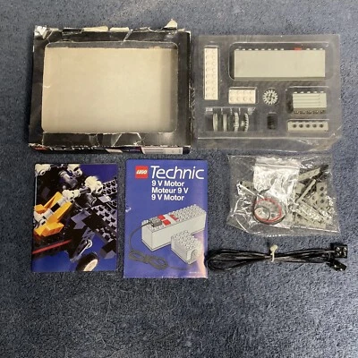 LEGO Technic 8720 9V Motor Set Open Box Sealed Bags New - Image 1 of 4
