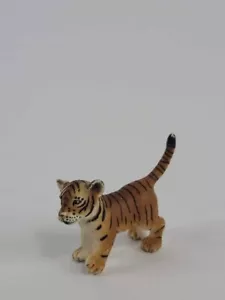 Schleich GIOCOSO CUBO DI TIGRE ARANCIONE Figura Fauna Selvatica 2007 Ritirato 14372 - Foto 1 di 5
