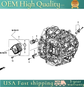 OEM Transmission Cooler For 2018-2022 Honda Accord Odyssey Acura MDX RDX RLX TLX - Picture 1 of 1
