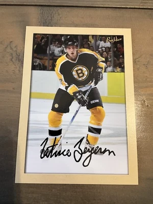 2005-06 Bee Hive #246 Patrice Bergeron Boston Bruins 5 X 7 Jumbo ~ 2nd Year - Image 1 of 2