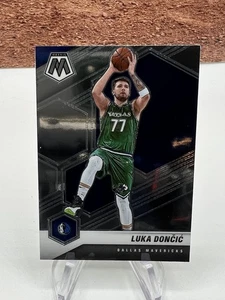🟦 2020-21 Panini Mosaic #47 Luka Doncic Mavericks basketball card NBA Lakers - Picture 1 of 2